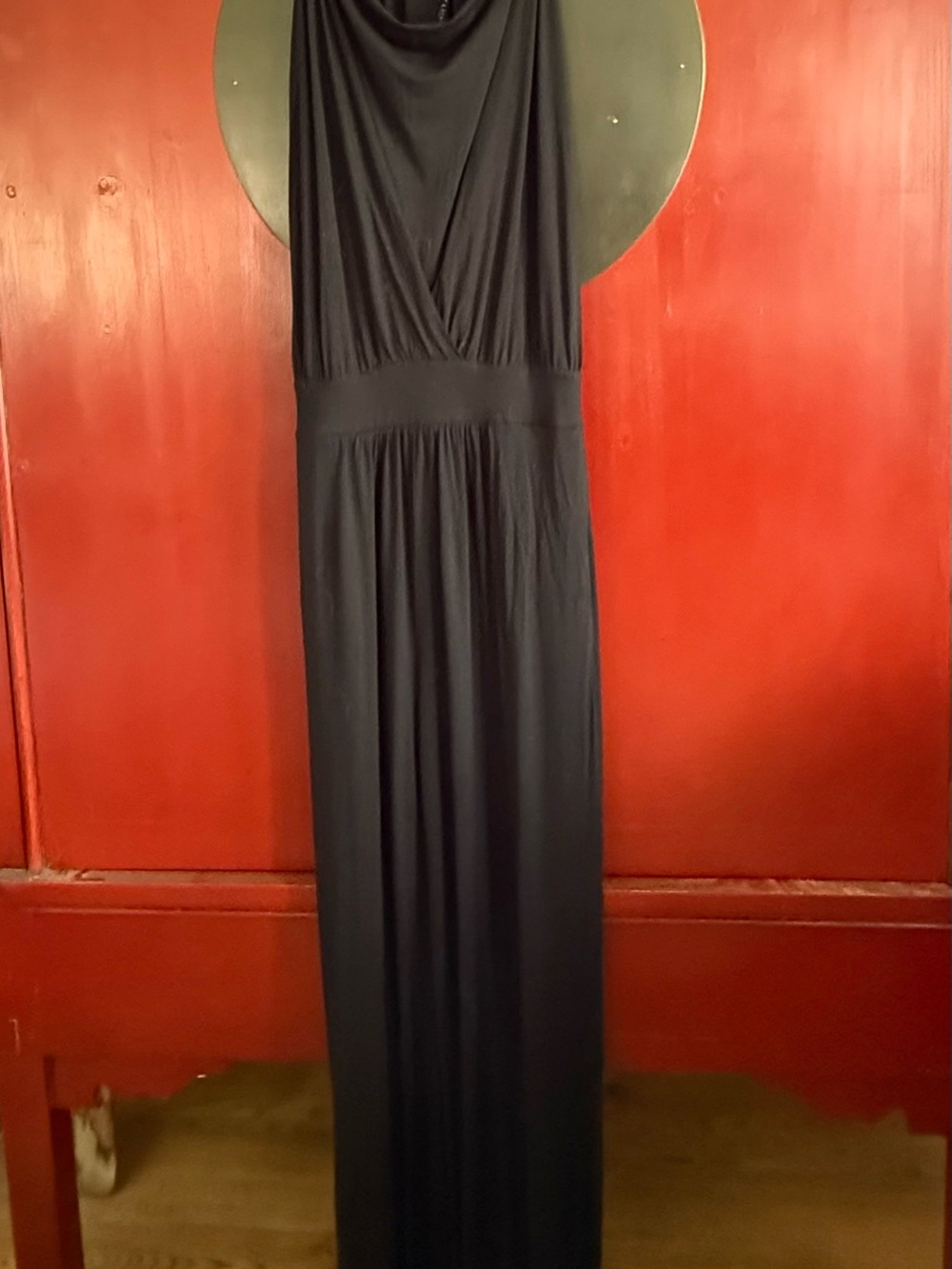 Joe Fresh Black Sleeveless Maxi Jumpsuit